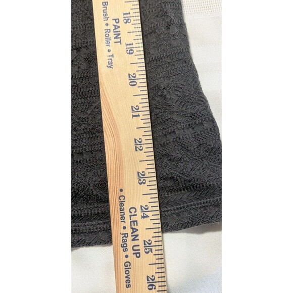 Aerie Womens Dark Gray Tank Top Textured Aztec Medium - Picture 6 of 7